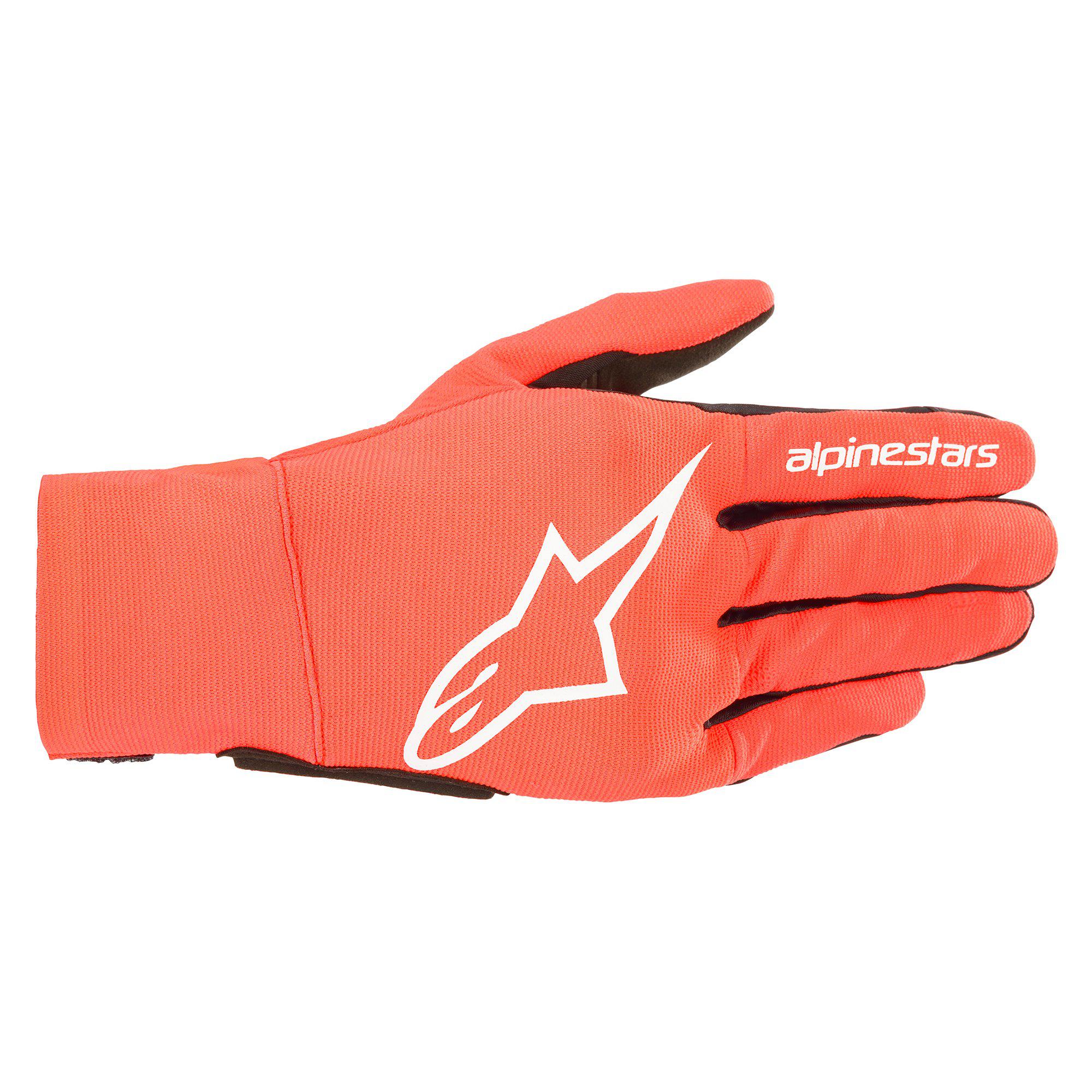 Alpinestars Reef Gloves Red Fluorescent/White/Black motorcycle gloves – image 3