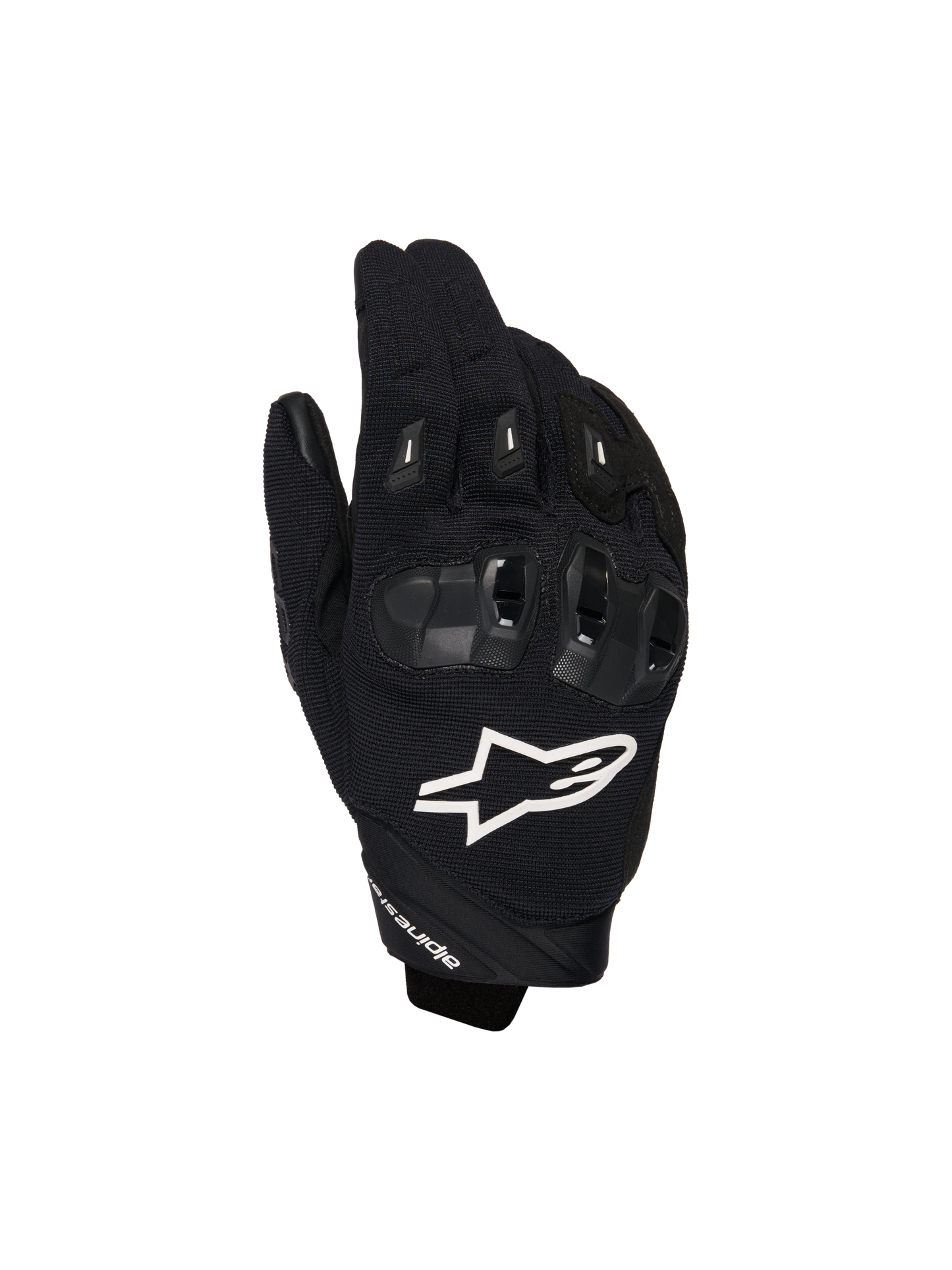 Alpinestars SP X 1 Gloves Black/White motorcycle gloves – image 1