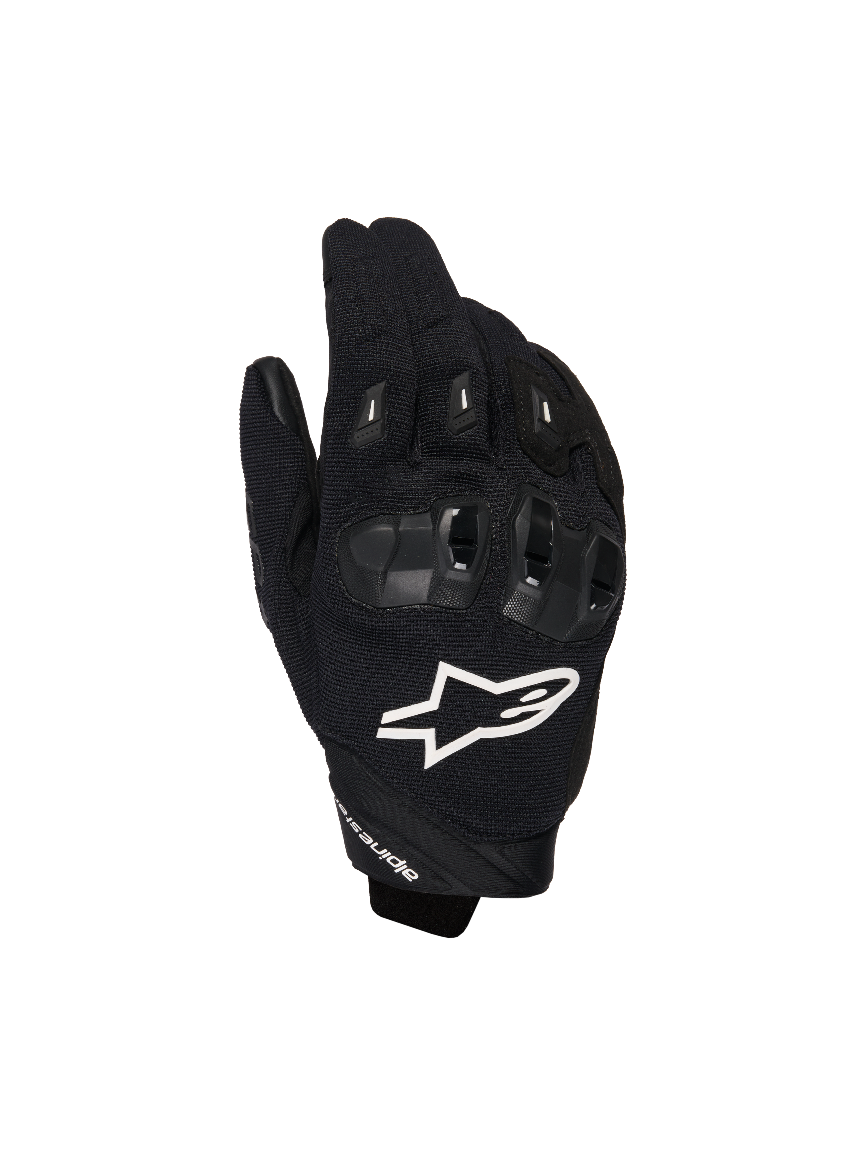Alpinestars SP X 1 Gloves Black/White motorcycle gloves – image 1