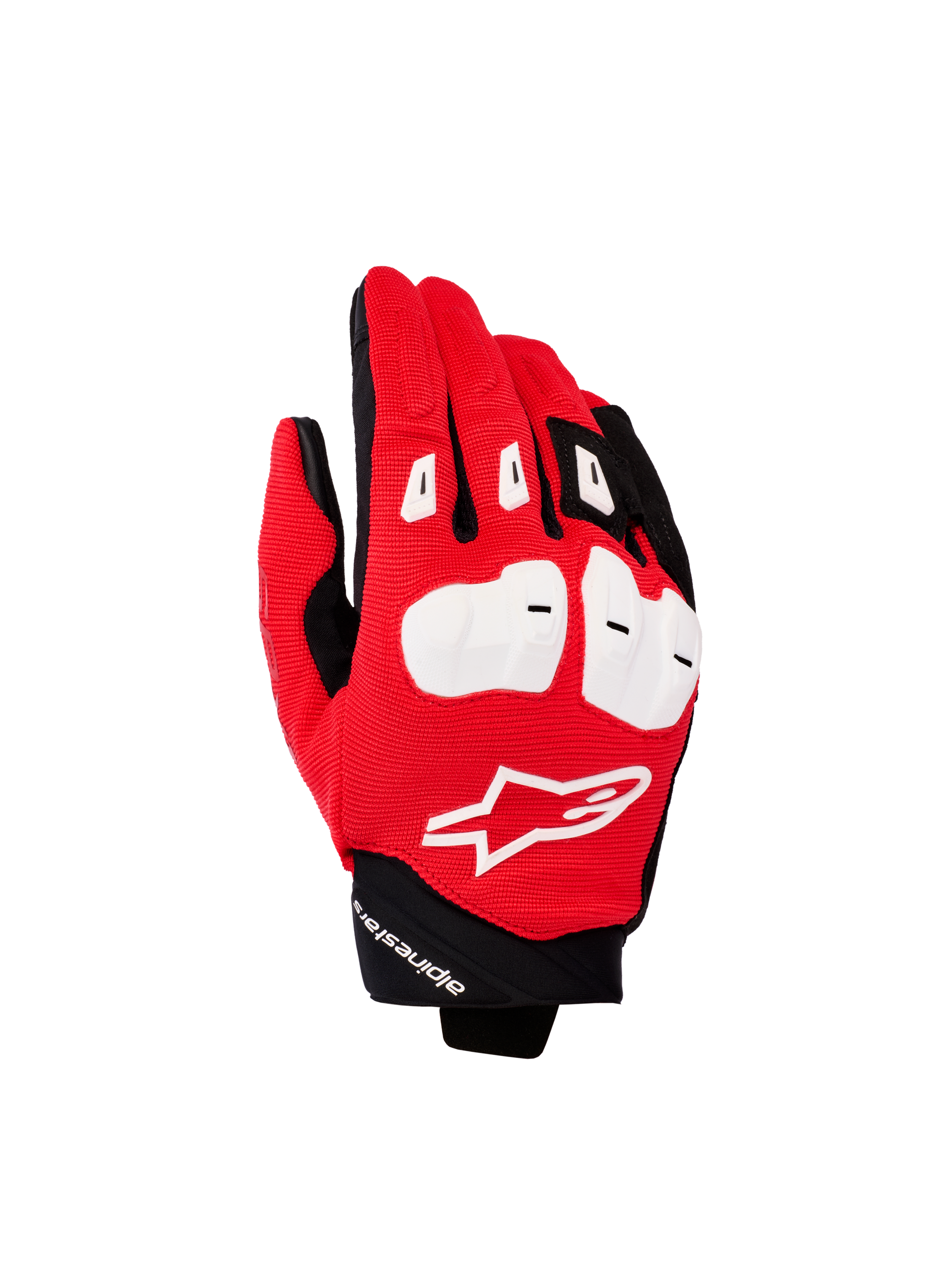 Alpinestars SP X 1 Gloves Bright Red/Black/White motorcycle gloves – image 1
