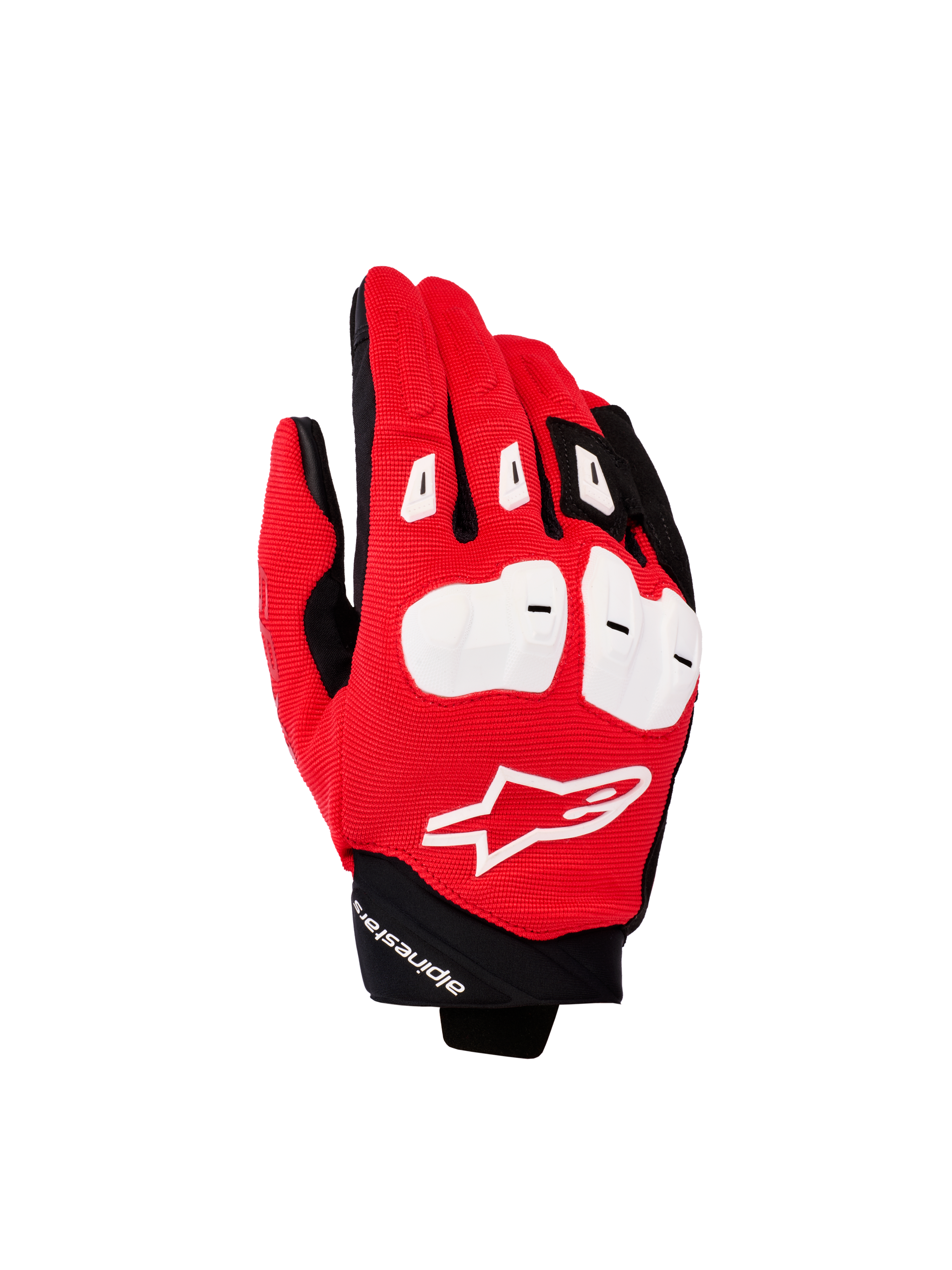 Alpinestars SP X 1 Gloves Bright Red/Black/White motorcycle gloves – image 1