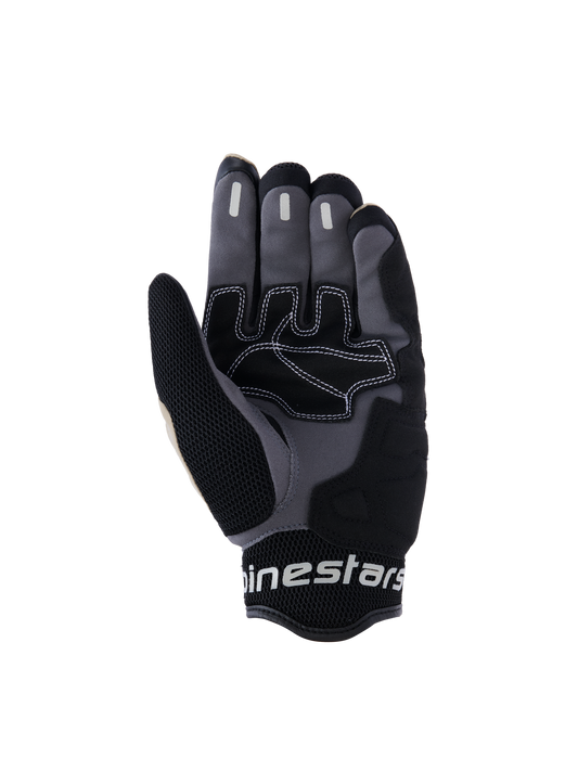 Alpinestars Mogress Airflow Gloves Aluminum/Black motorcycle gloves – image 2