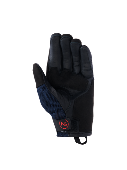 Alpinestars Manti Air Gloves Deep Blue/Red Fluo/Asphalt motorcycle gloves – image 2