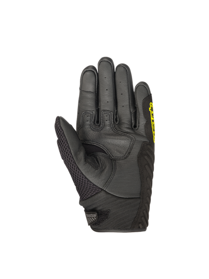 Alpinestars SMX-1 Air V2 Gloves Black/Yellow Fluorescent motorcycle gloves – image 2
