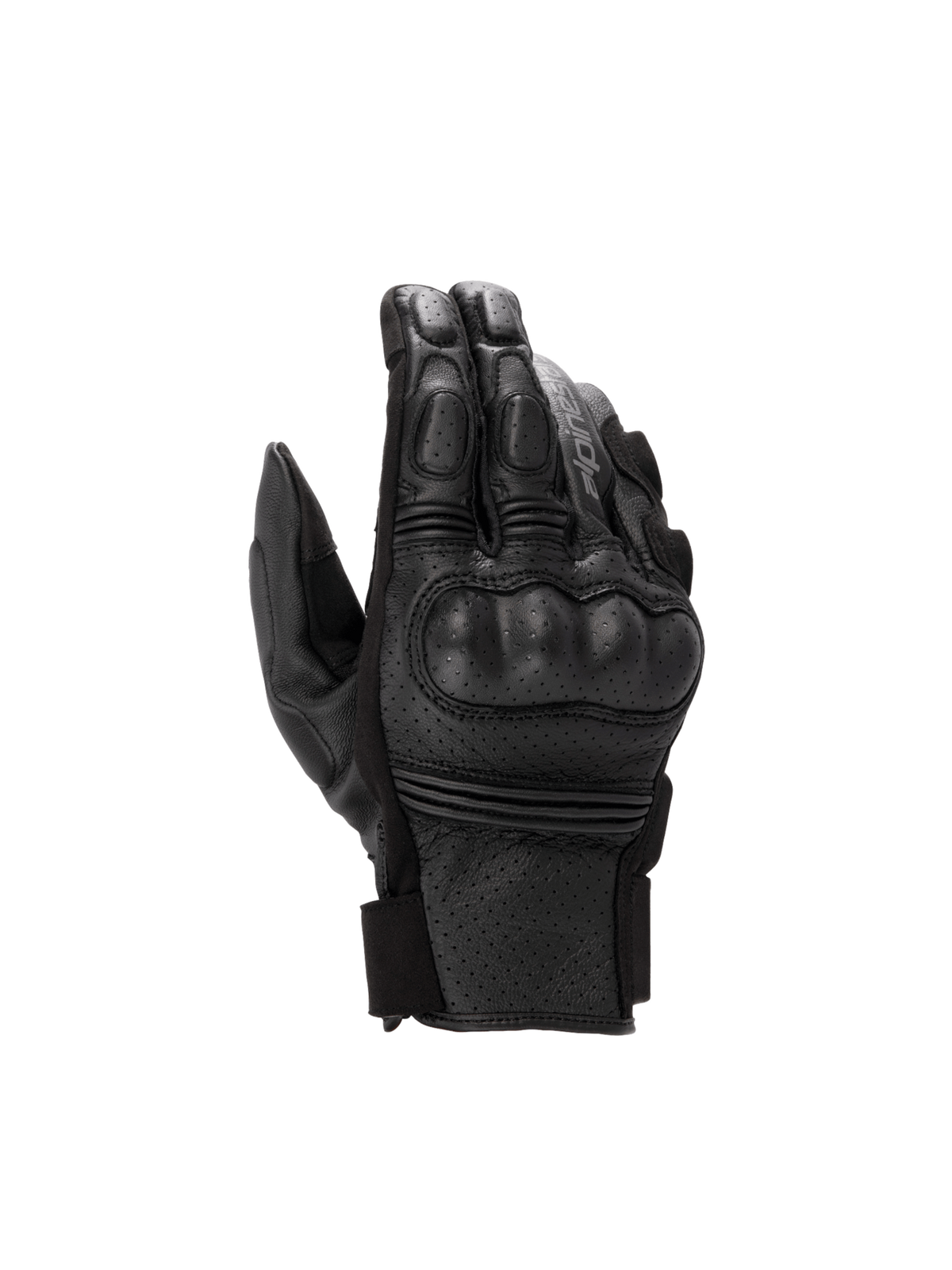 Alpinestars Phenom Leather Air Gloves Black/Black motorcycle gloves – image 1