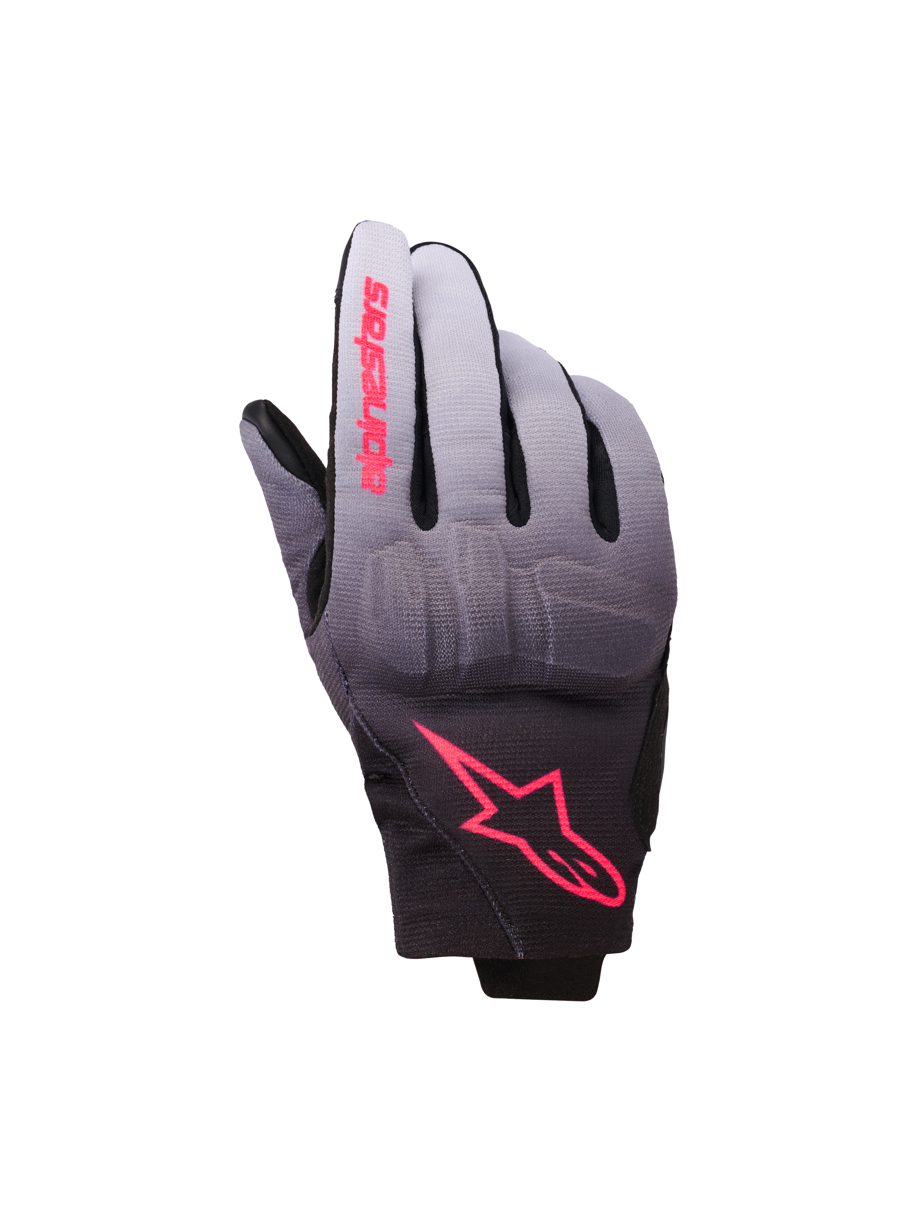 Alpinestars Reef Women V2 Gloves Gray/Black/Pink Fluo motorcycle gloves – image 1