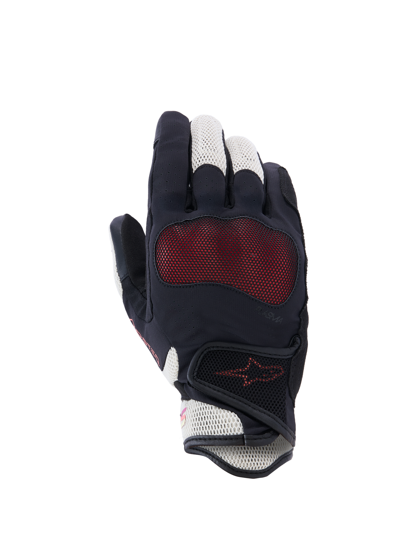 Alpinestars Women Stella Mogress Airflow Gloves Black/Ecru/Fading Coral motorcycle gloves – image 1