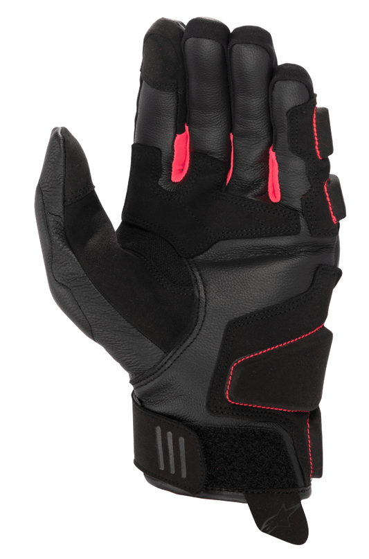 Alpinestars Women Stella Phenom Leather Air Glove Black/Diva Pink motorcycle gloves – image 2