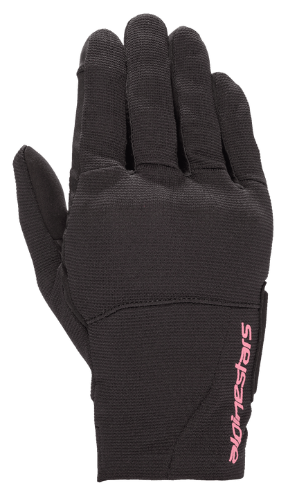 Alpinestars Women Stella Reef Gloves Black/Fuchsia motorcycle gloves – image 1
