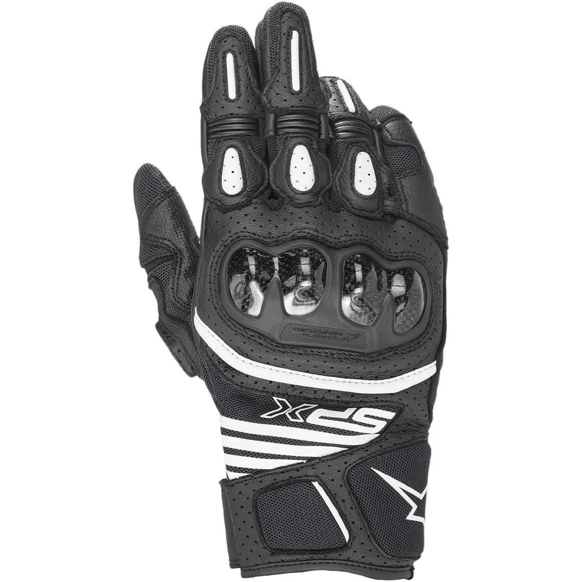 Alpinestars SPX AC V2 Gloves Black motorcycle gloves – image 1