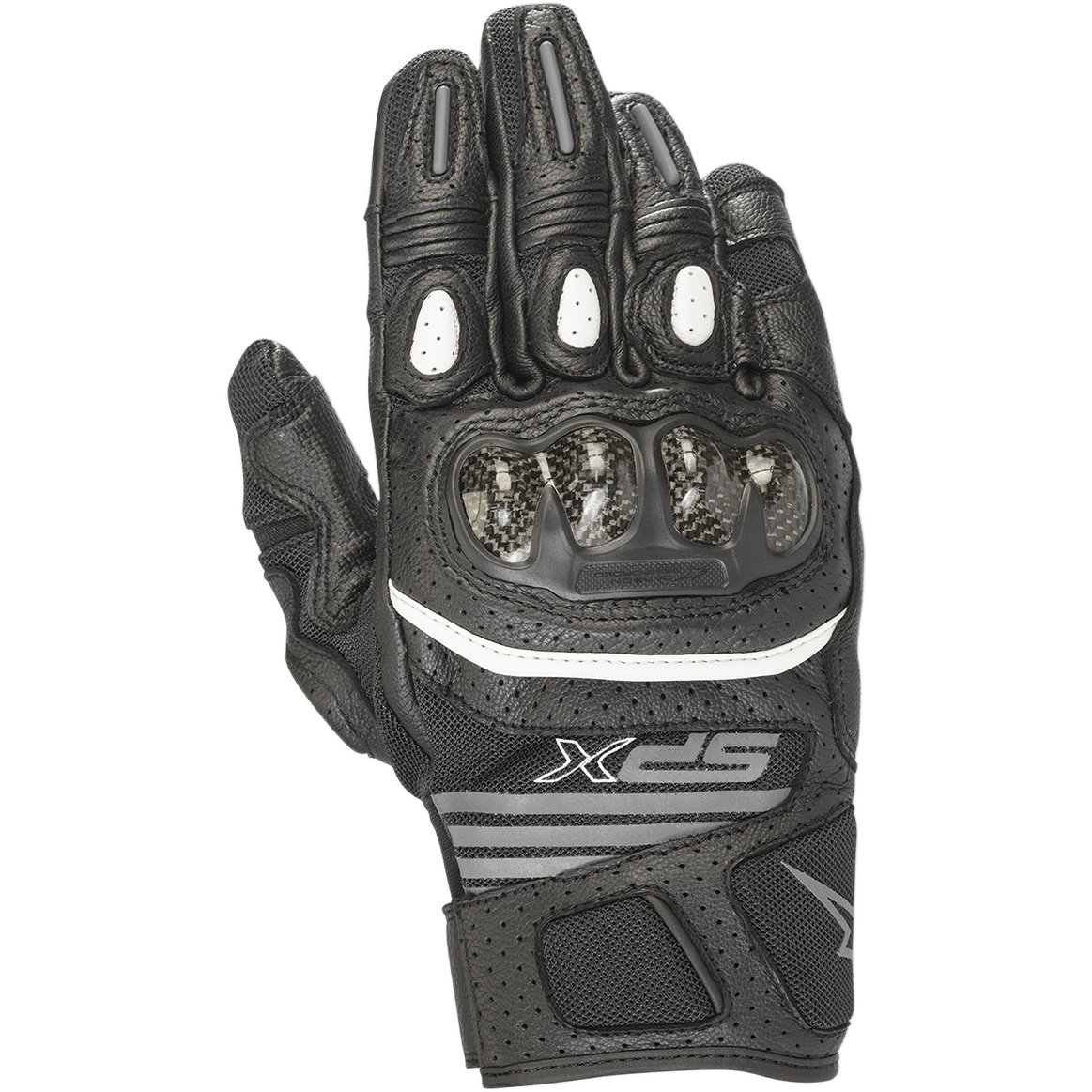 Alpinestars Women SPX Air Carbon V2 Gloves Black/Anthracite motorcycle gloves – image 1