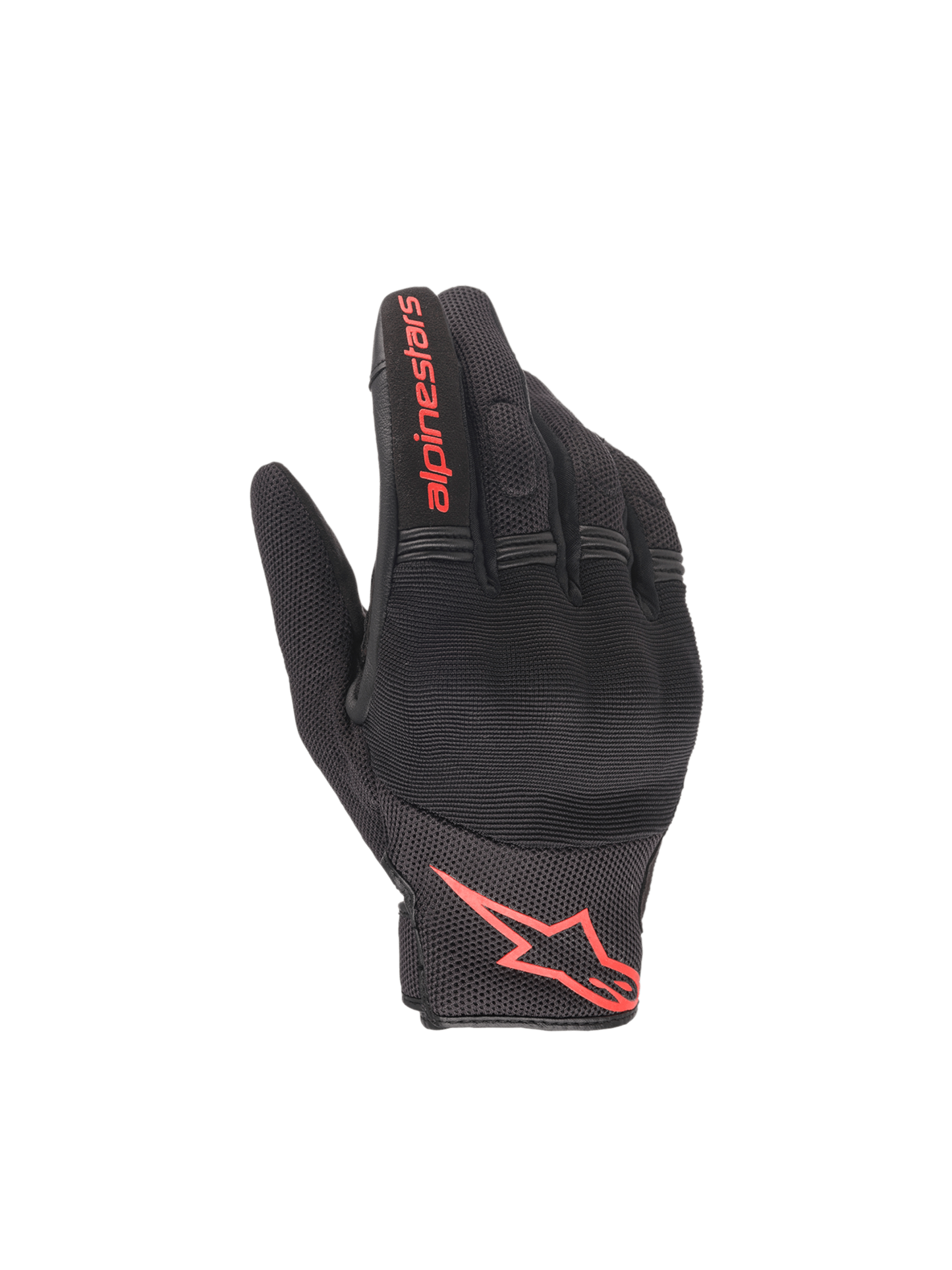 Alpinestars Copper Gloves Black/Red Fluorescent motorcycle gloves – image 1