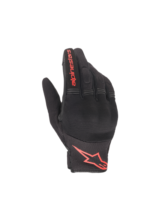 Alpinestars Copper Gloves Black/Red Fluorescent motorcycle gloves – image 1
