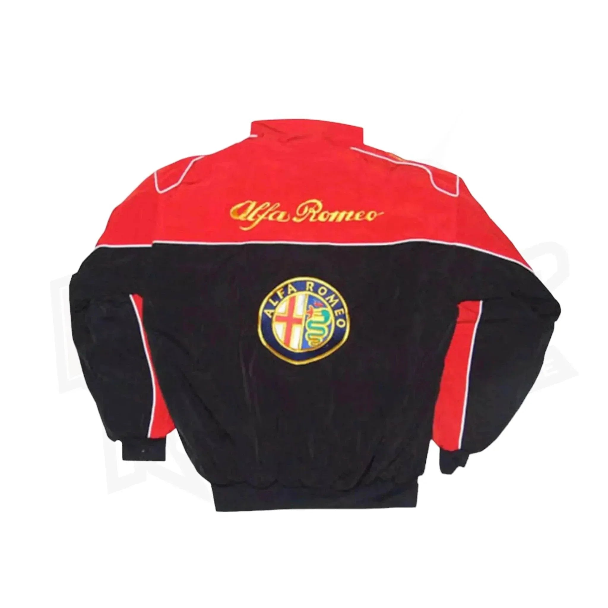 Alfa Romeo Vintage F1 Embroidered Racing Jacket | Speed Racewear