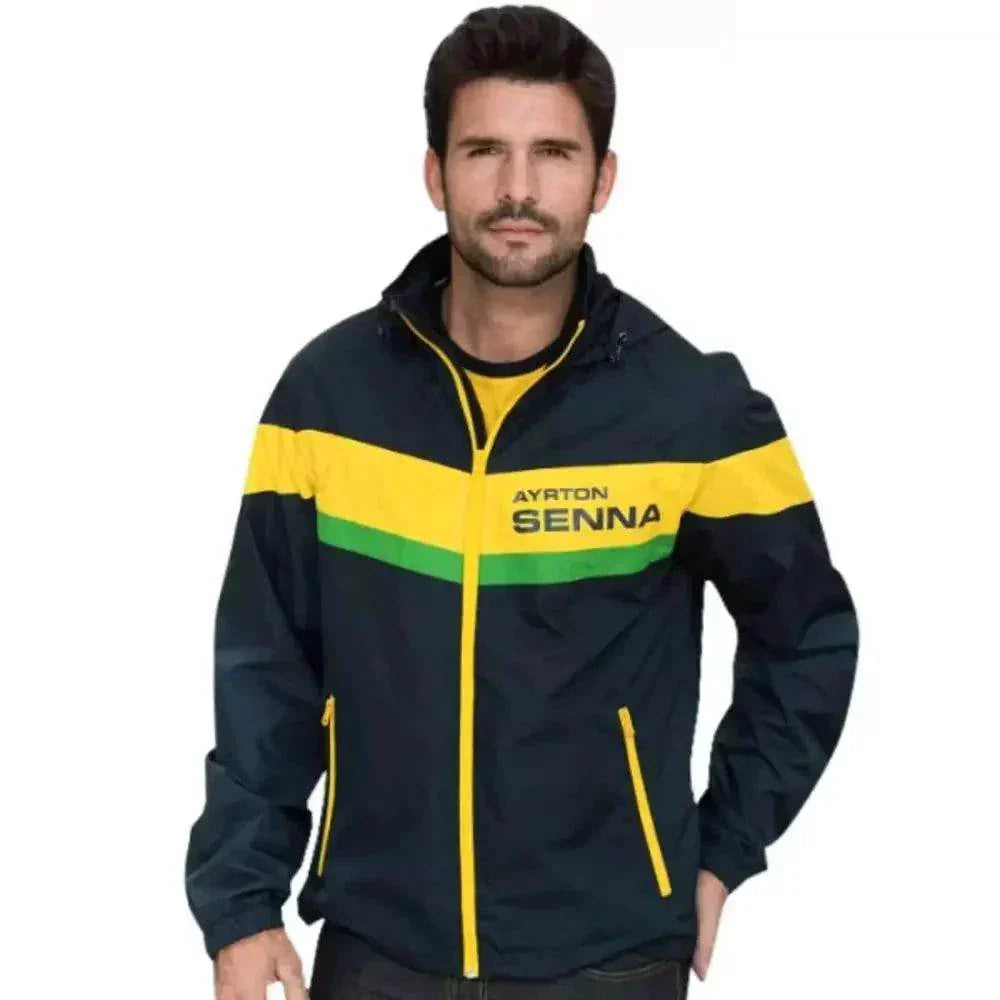 Ayrton Senna Windbreaker Jacket Racing | Speed Racewear