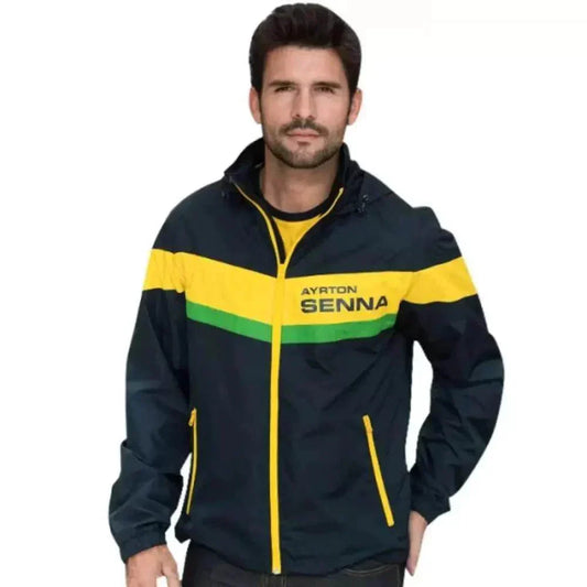 Ayrton Senna Windbreaker Jacket Racing | Speed Racewear