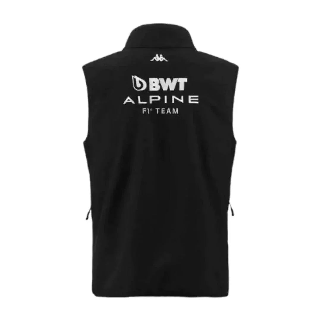 BWT ALPINE F1® Team Black Bodywarmer | Speed Racewear
