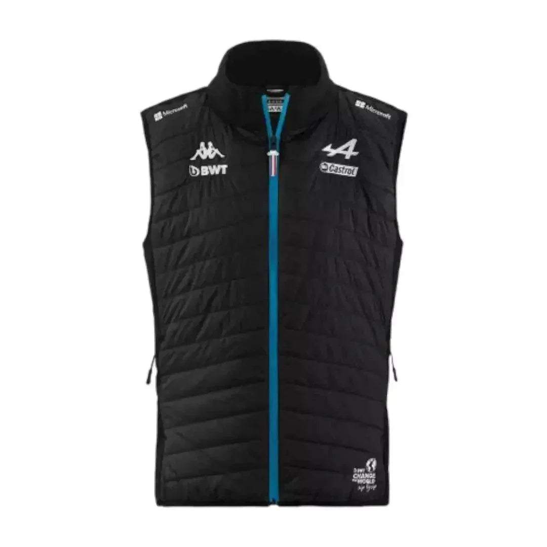 BWT ALPINE F1® Team Black Bodywarmer | Speed Racewear