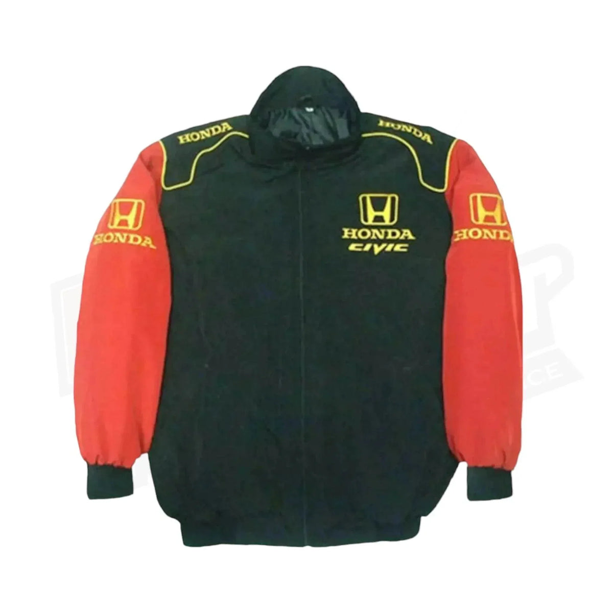 Black and Red Honda Civic Nascar Racing Jacket | Speed Racewear