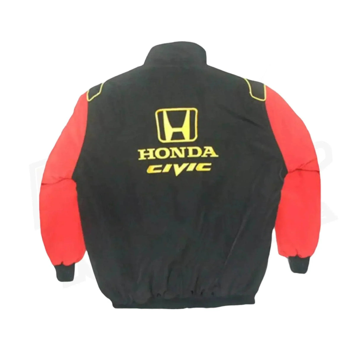 Black and Red Honda Civic Nascar Racing Jacket | Speed Racewear