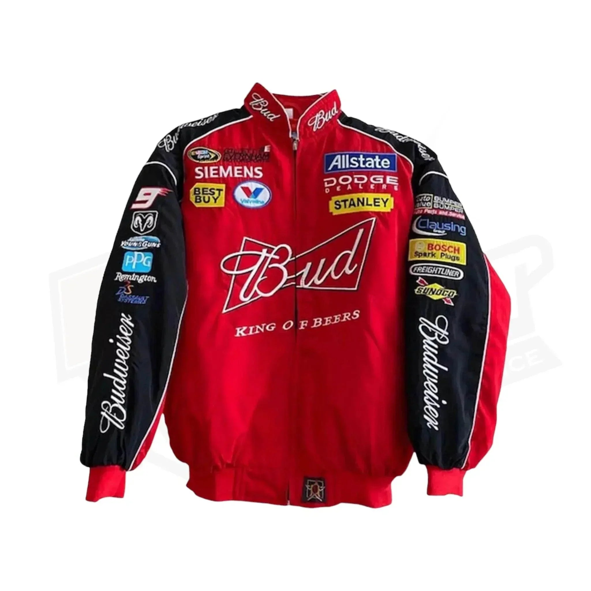 Budweiser Black F1 Retro Racing Jacket | Speed Racewear