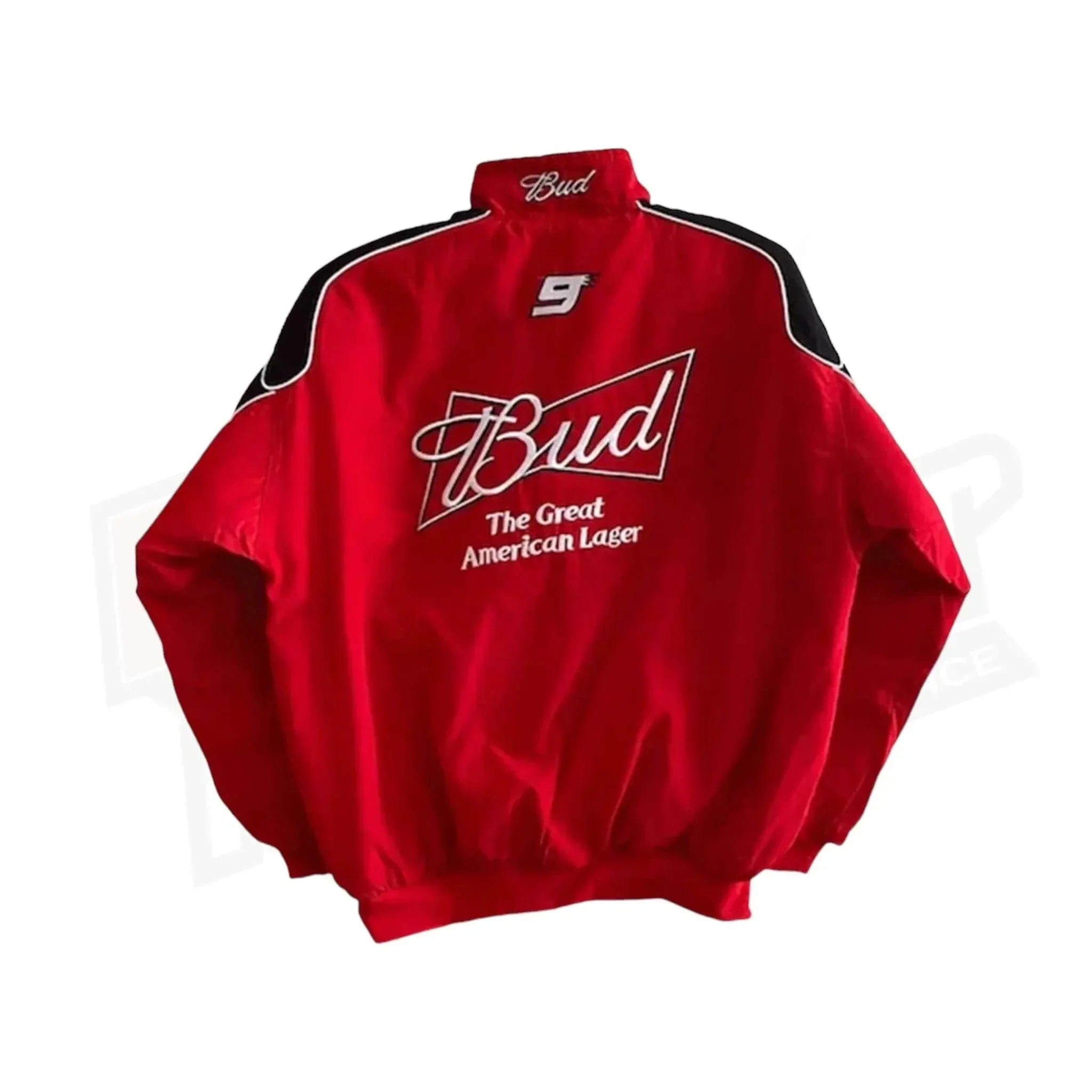 Budweiser Black F1 Retro Racing Jacket | Speed Racewear