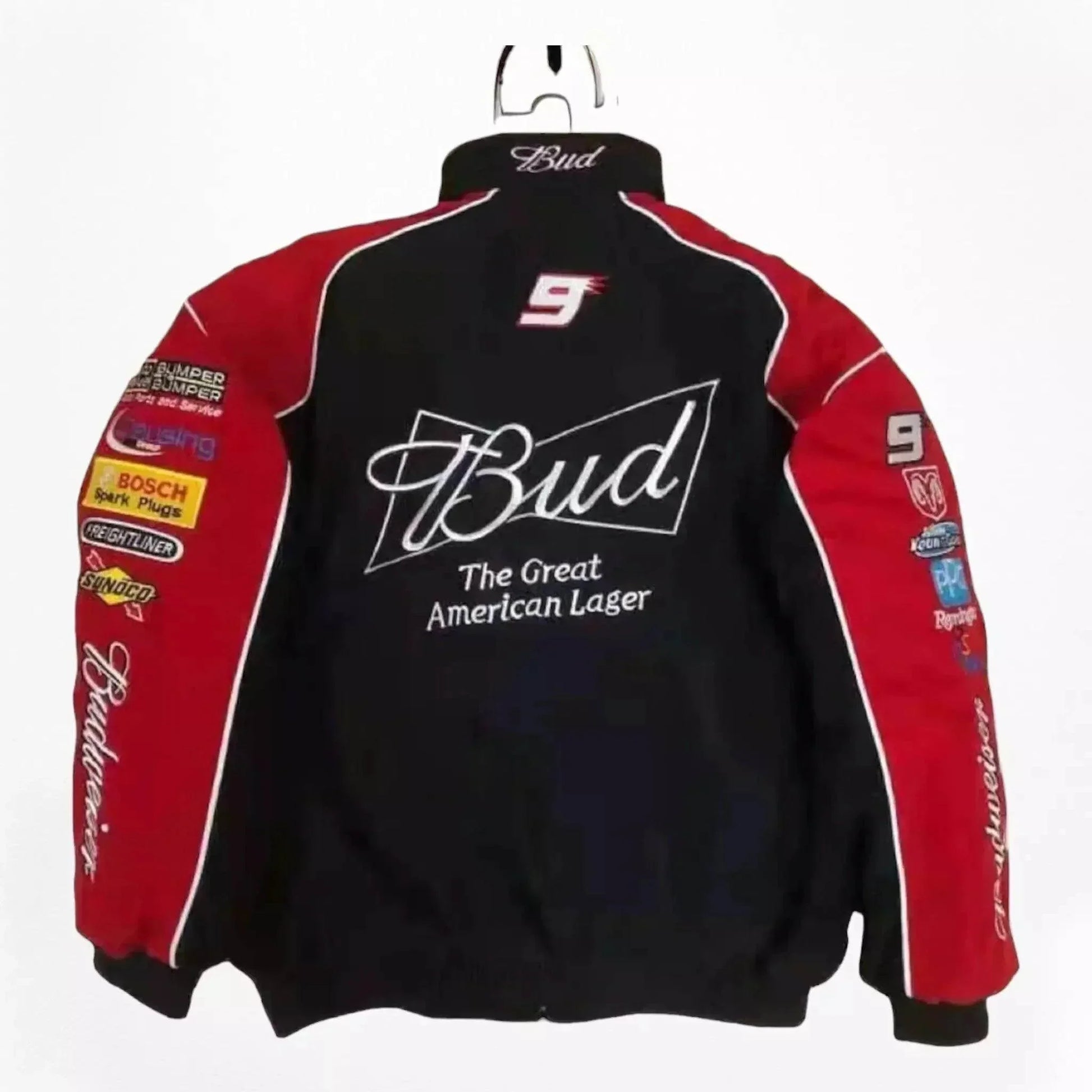Budweiser F1 Official Embroidered Racing Jacket | Speed Racewear