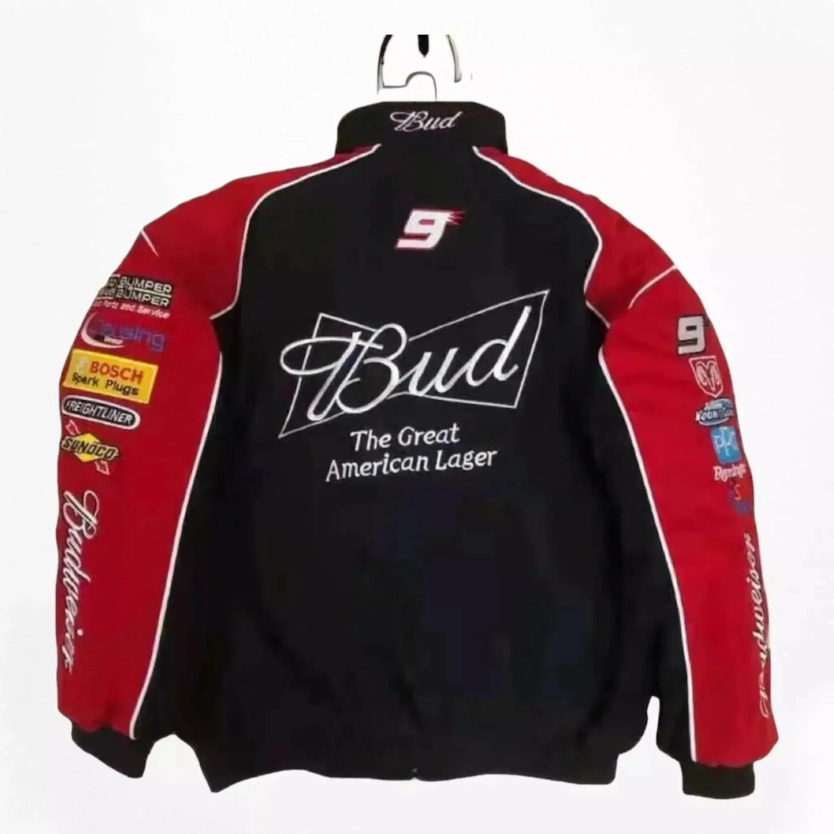 Budweiser F1 Official Embroidered Racing Jacket | Speed Racewear