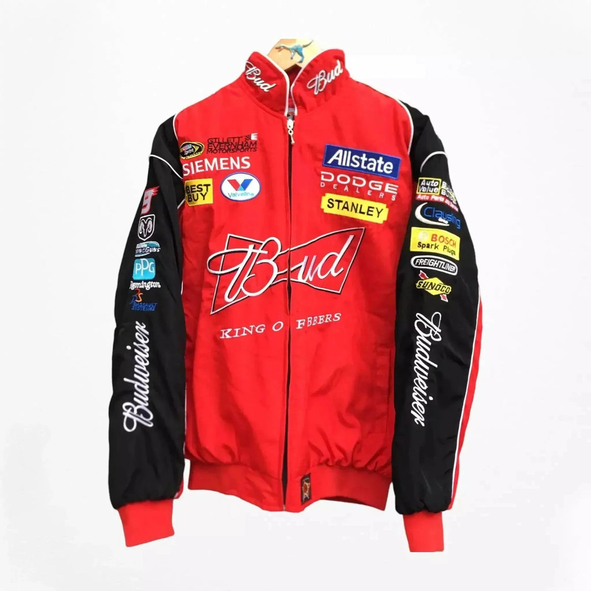 Budweiser F1 Official Embroidered Racing Jacket | Speed Racewear