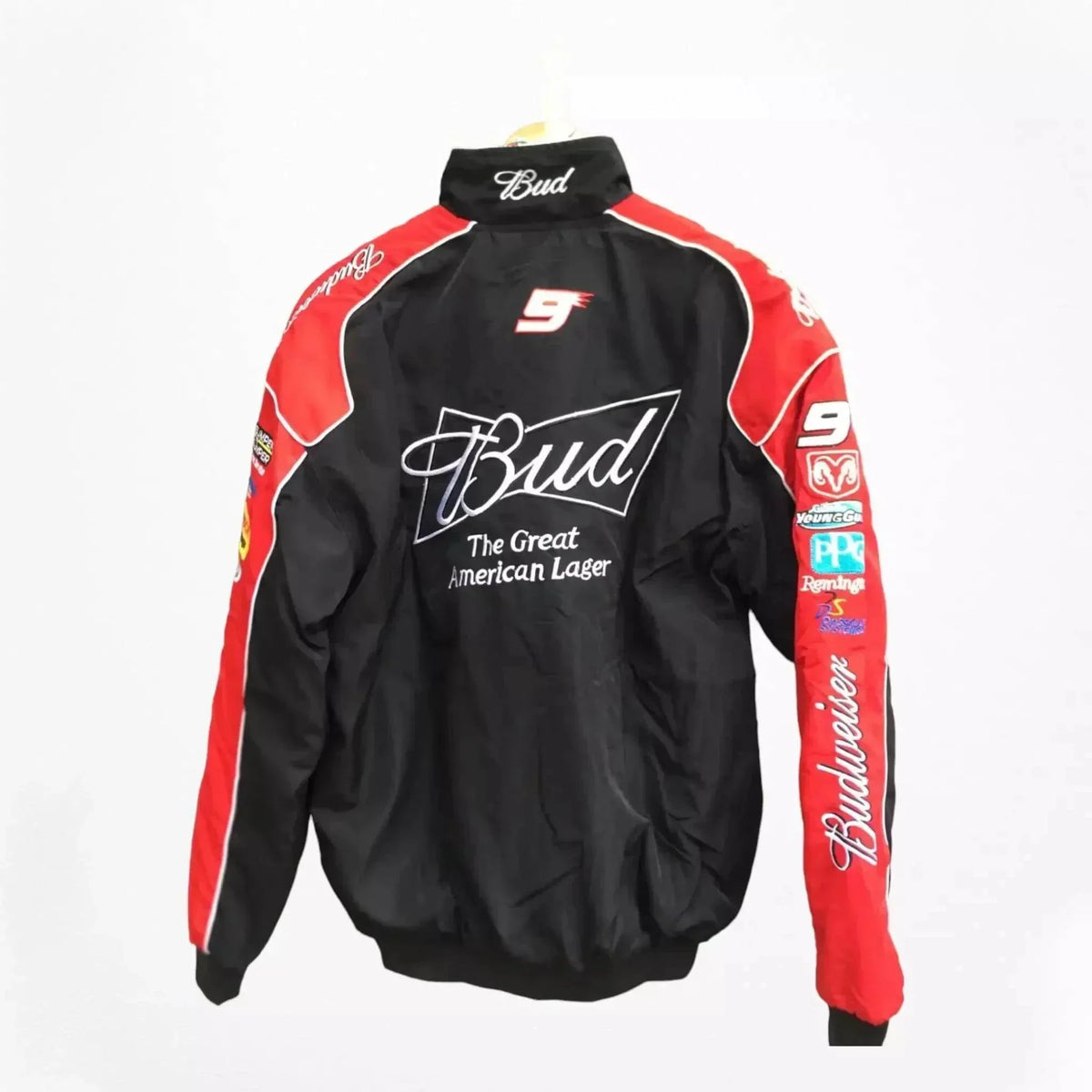 Budweiser F1 Official Embroidered Racing Jacket | Speed Racewear