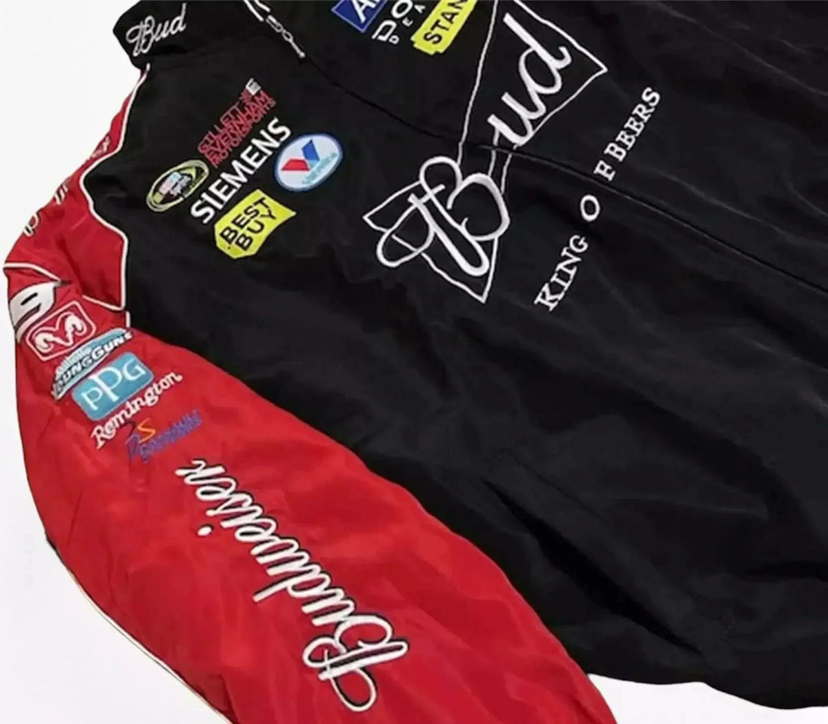 Budweiser F1 Racing Embroidered Retro Limited Edition Jacket | Speed Racewear