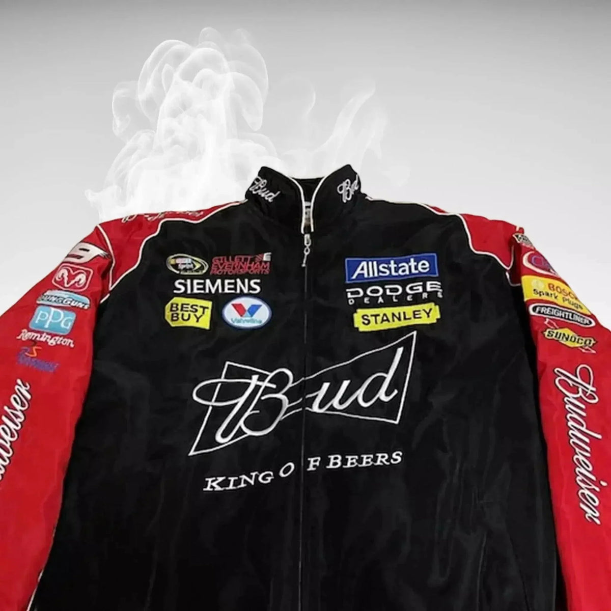 Budweiser F1 Racing Embroidered Retro Limited Edition Jacket | Speed Racewear