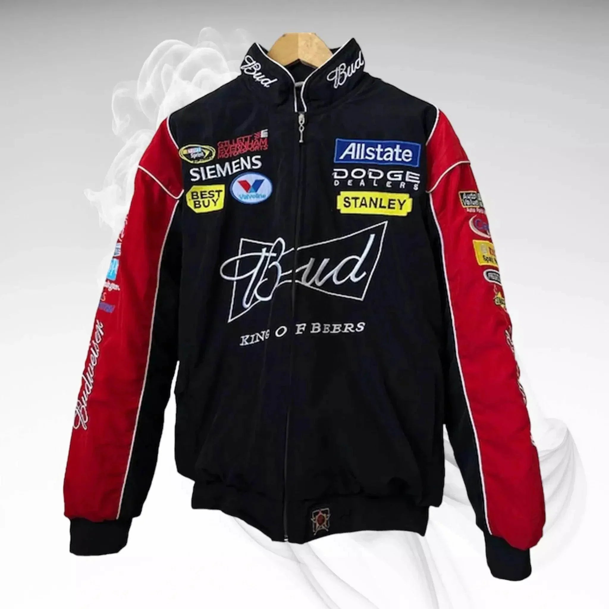 Budweiser F1 Racing Embroidered Retro Limited Edition Jacket | Speed Racewear