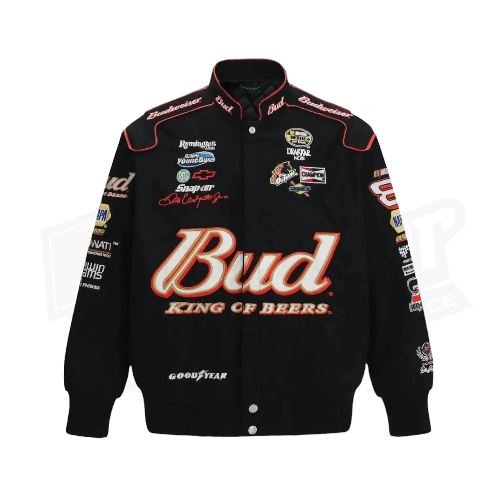 Budweiser Racing Jacket Thicken Style | Speed Racewear