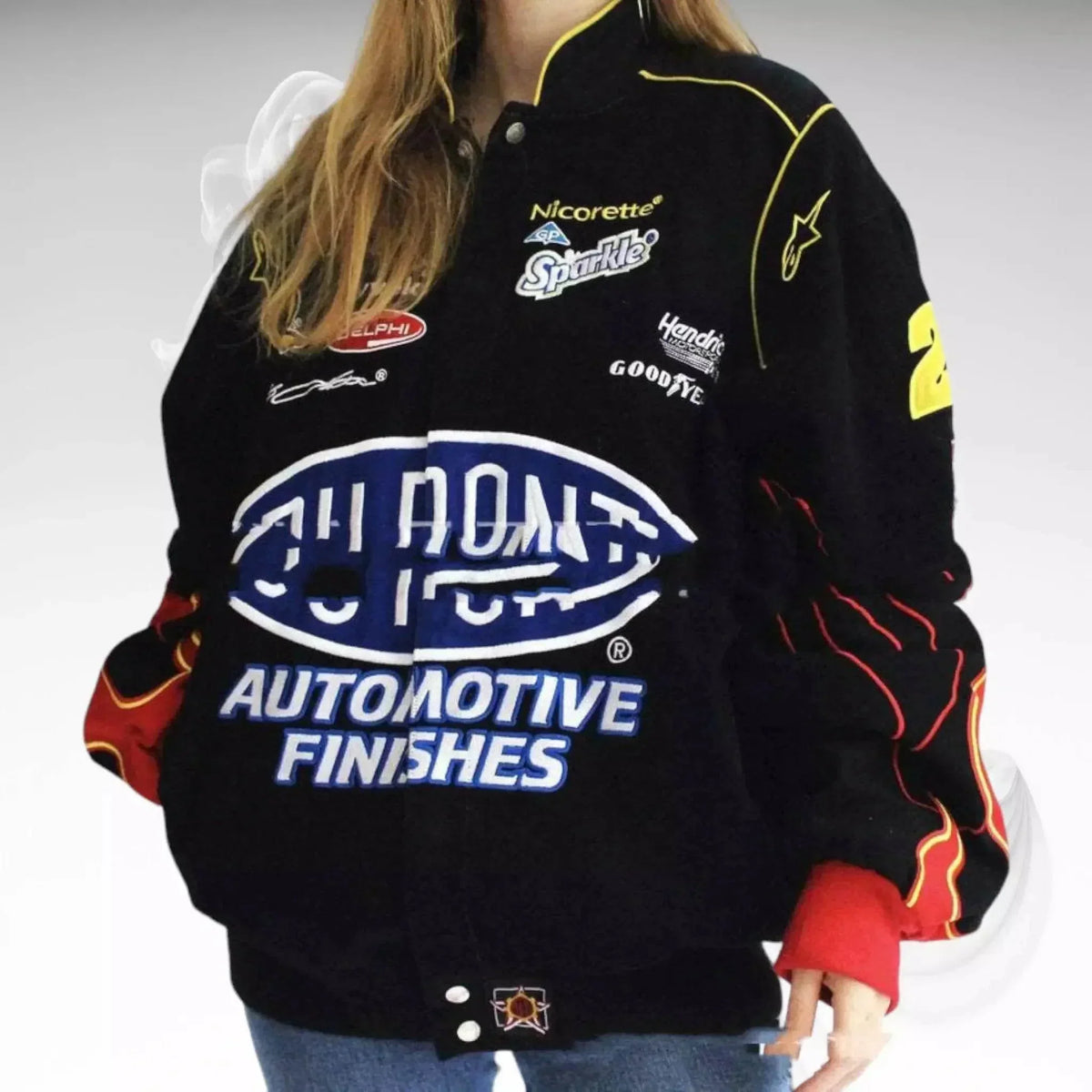 Vintage Dupont Windbreaker Printed Jacket | Speed Racewear