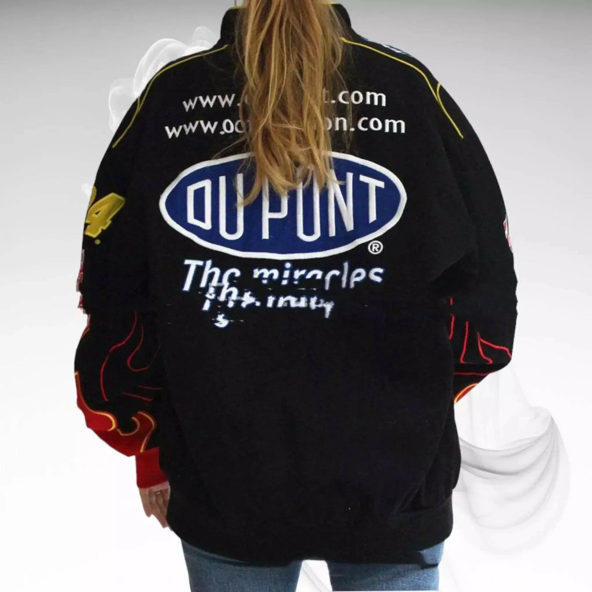 Vintage Dupont Windbreaker Printed Jacket | Speed Racewear