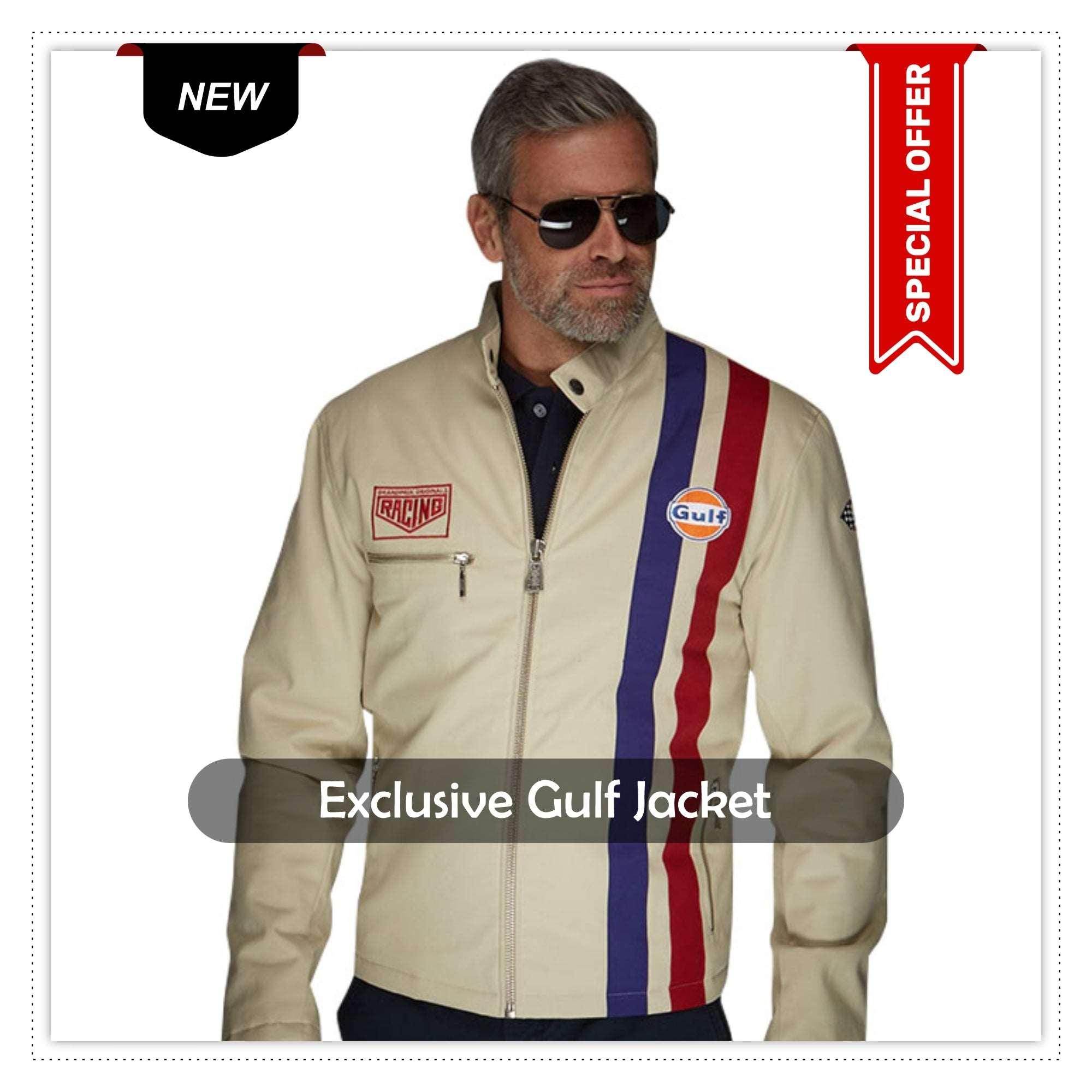 Dash Exlusive Gulf Jacket Roadmaster sand | Speed Racewear