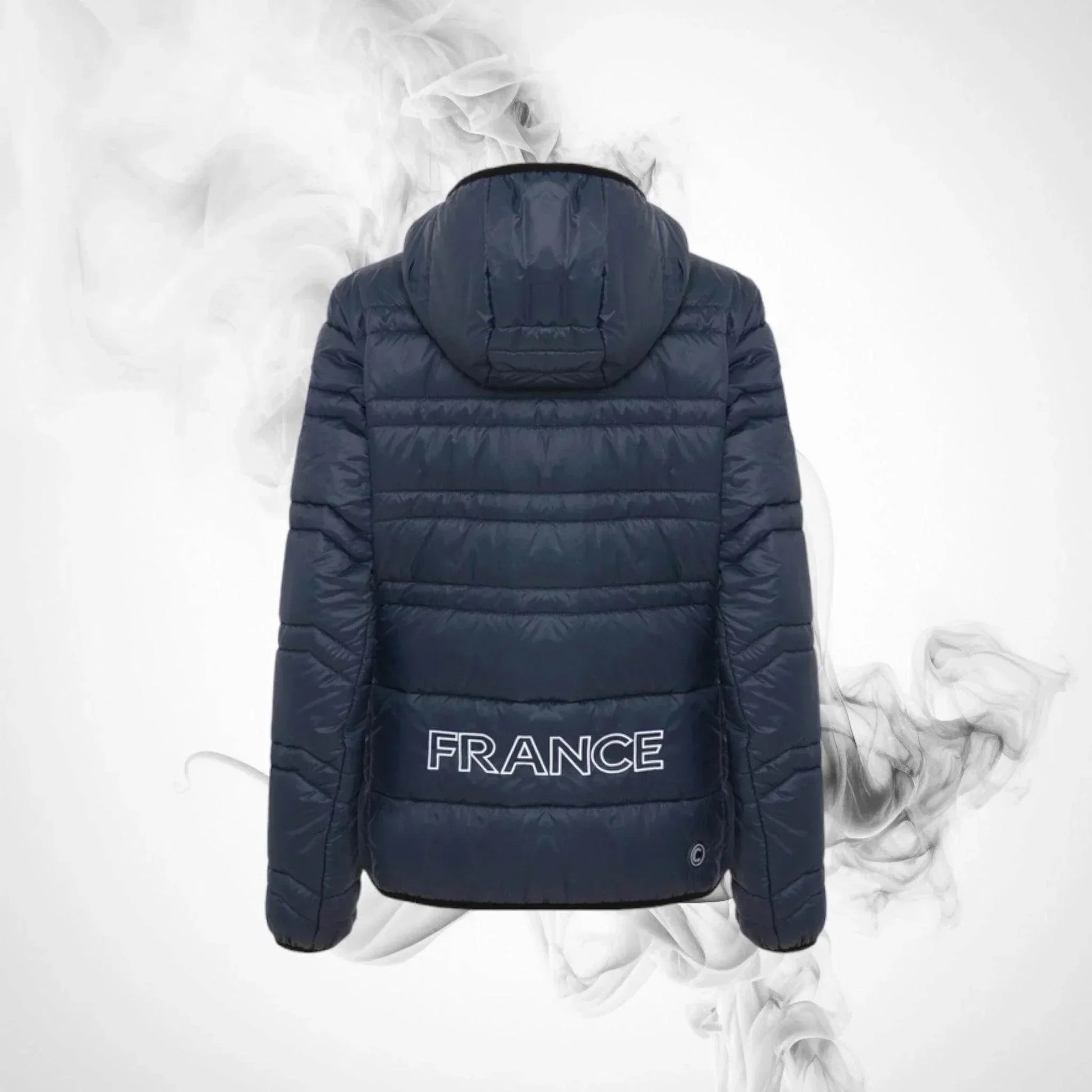 Ski Down jacket COLMAR French National Team Quilted Jacket Aspen Midnight Woman - 2022/23 | Speed Racewear