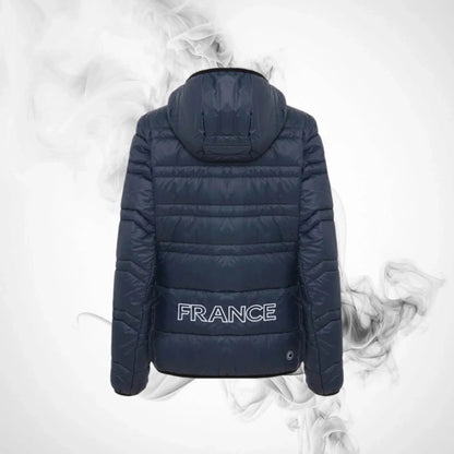 Ski Down jacket COLMAR French National Team Quilted Jacket Aspen Midnight Woman - 2022/23 | Speed Racewear