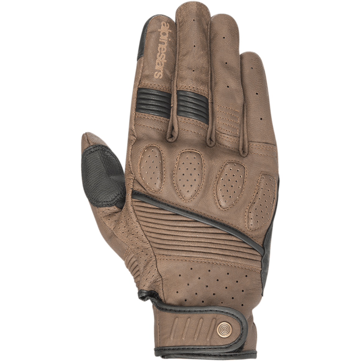 Alpinestars Crazy Eight Gloves Brown/Black motorcycle gloves – image 1