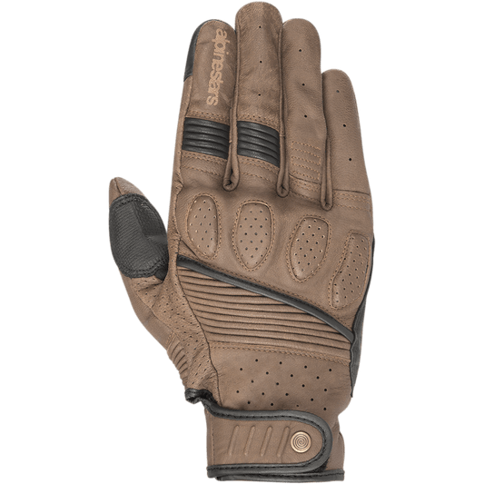 Alpinestars Crazy Eight Gloves Brown/Black motorcycle gloves – image 1