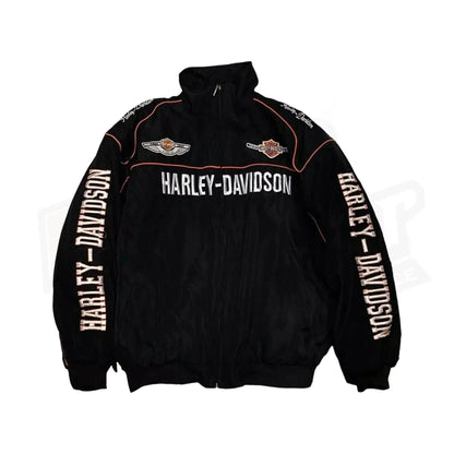 Exclusive Limited Edition Harley Davidson Retro F1 Racing Jacket | Speed Racewear