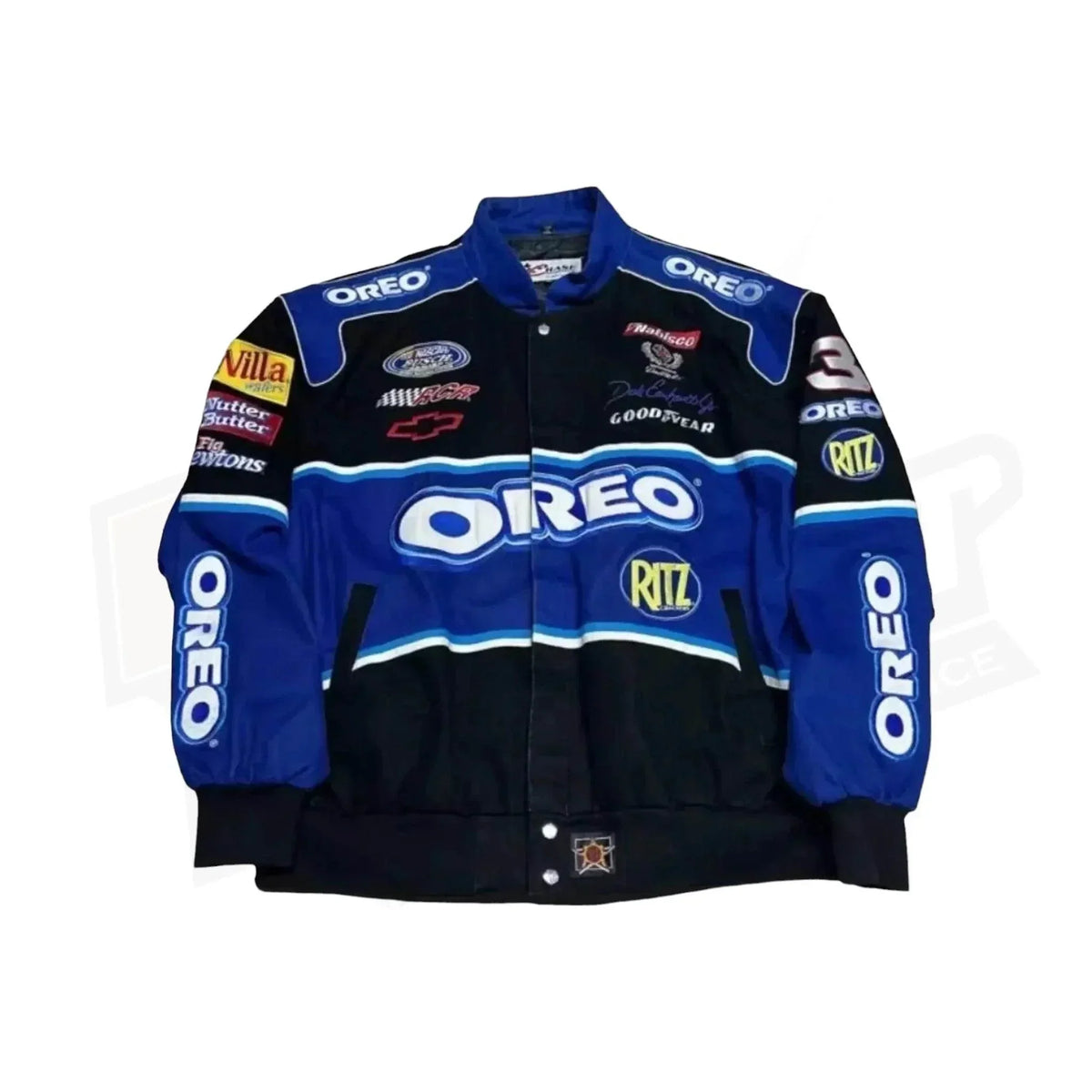 F1 Biker Racing Streetwear Embroidered Bomber Jacket | Speed Racewear