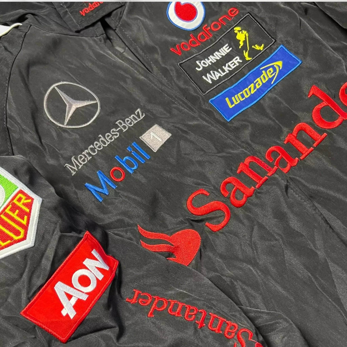 Mercedes F1 Racing Bomber Jacket | Speed Racewear
