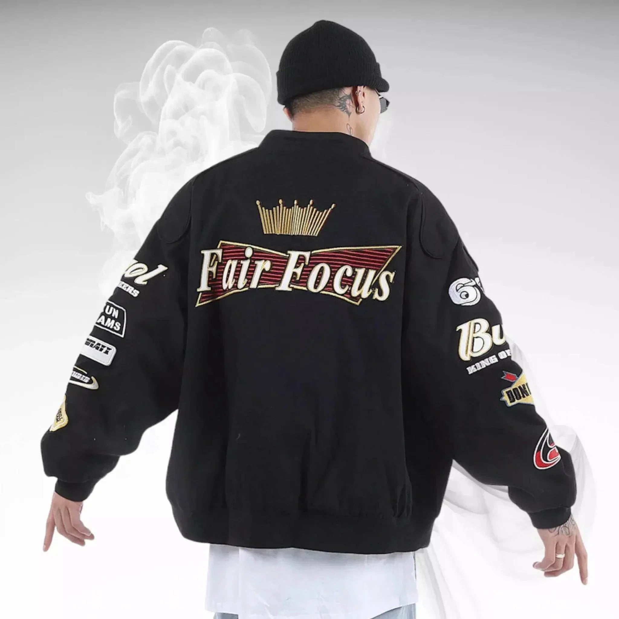 Fair Focus Embroidered Racing Jacket | Speed Racewear