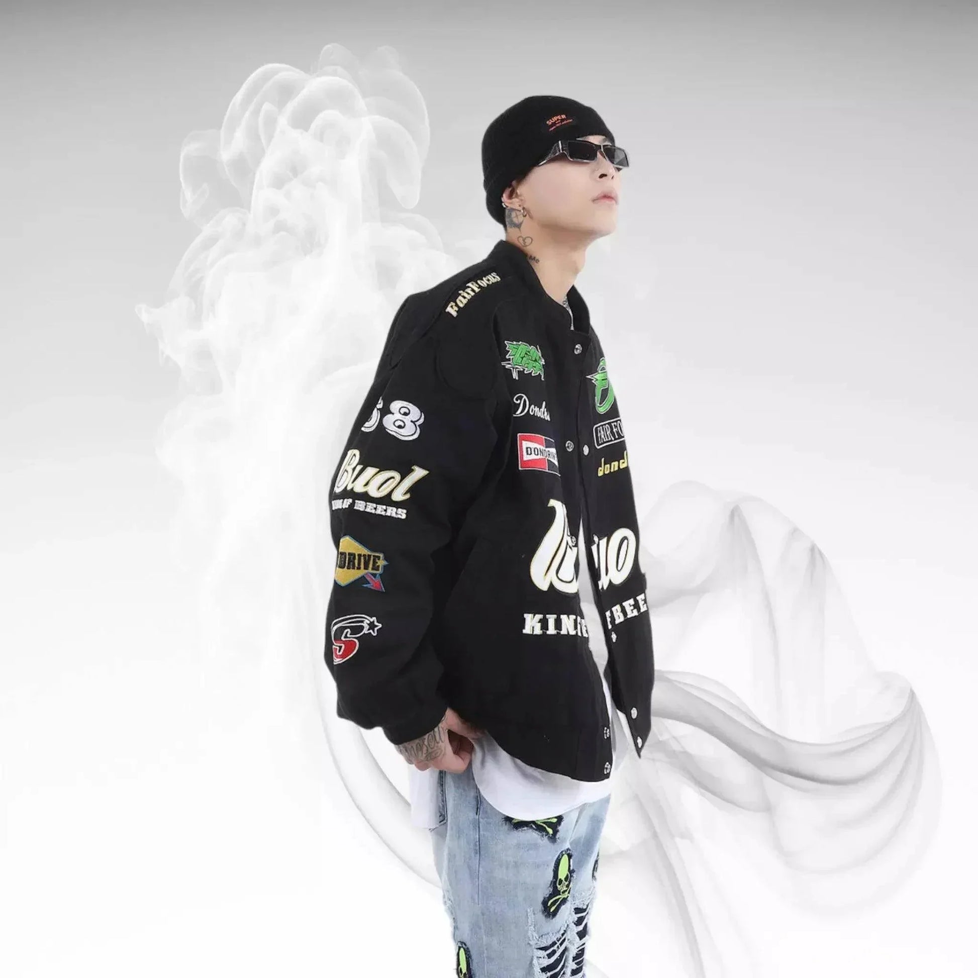 Fair Focus Embroidered Racing Jacket | Speed Racewear