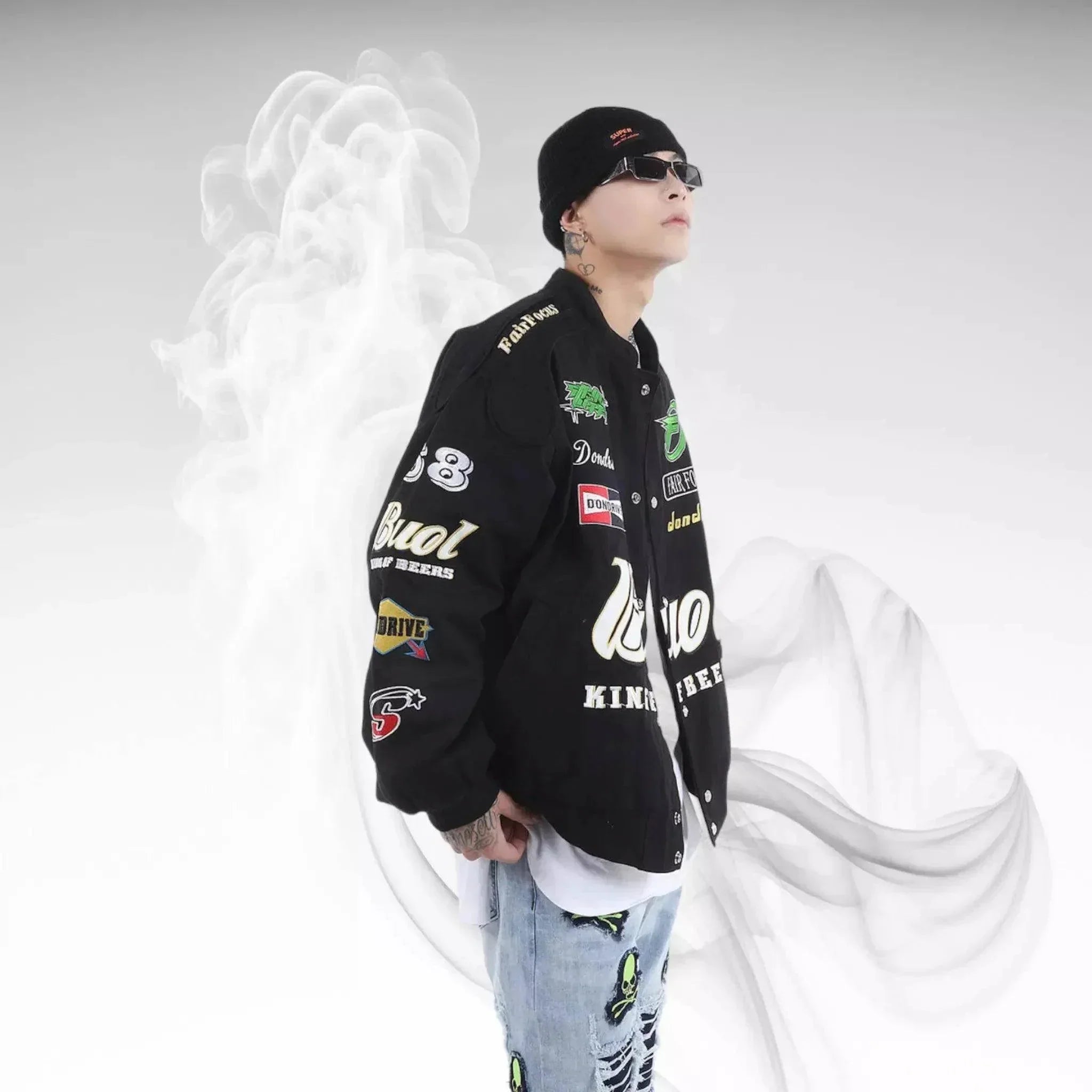 Fair Focus Embroidered Racing Jacket | Speed Racewear