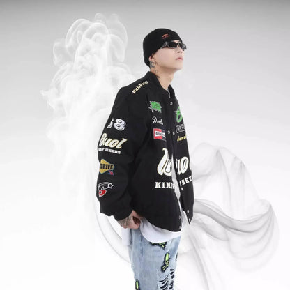 Fair Focus Embroidered Racing Jacket | Speed Racewear