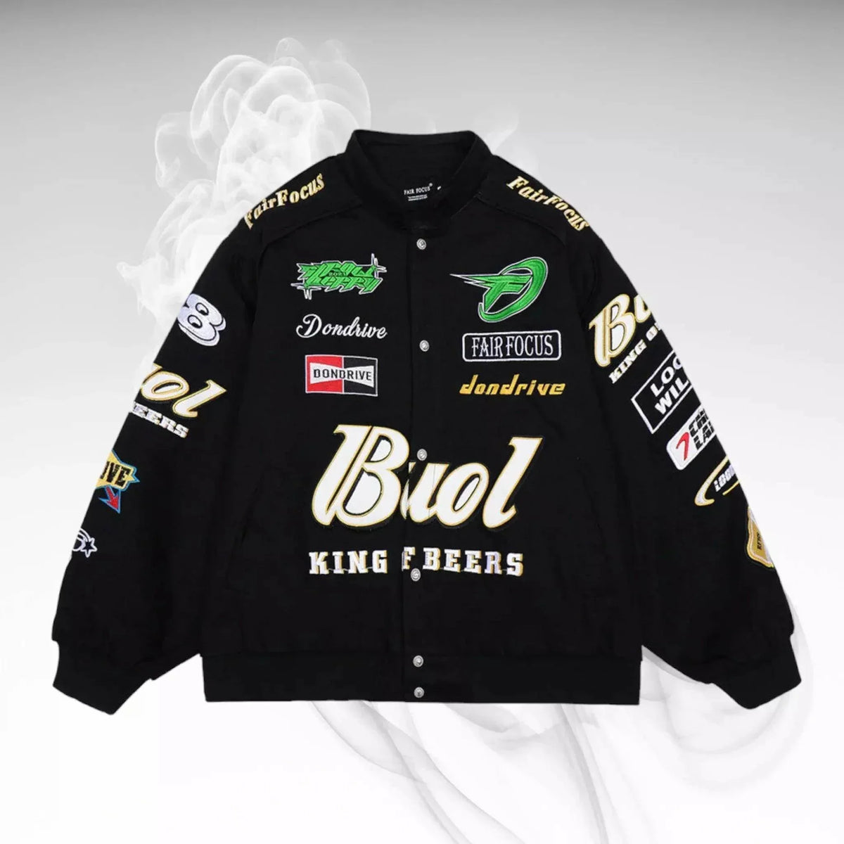 Fair Focus Embroidered Racing Jacket | Speed Racewear