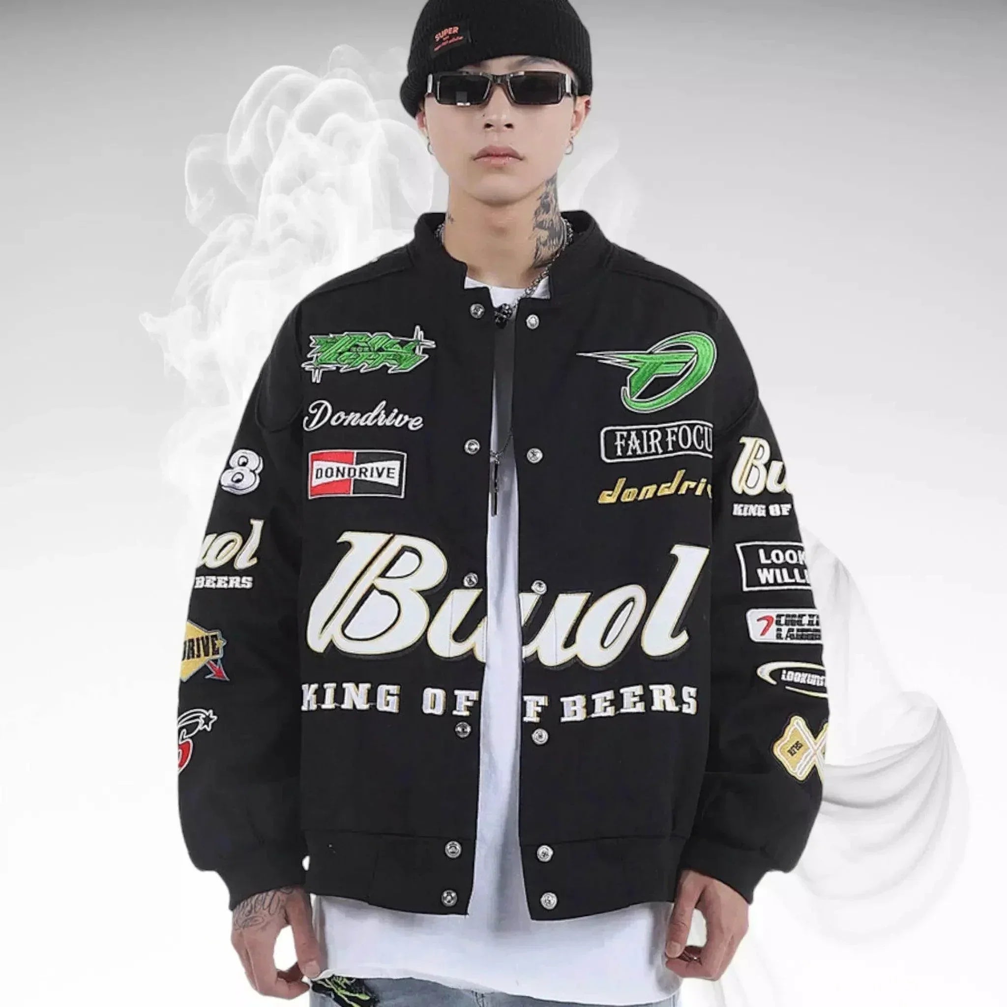 Fair Focus Embroidered Racing Jacket | Speed Racewear